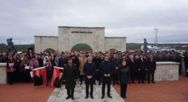 Çanakkale Şehitleri törenle anıldı