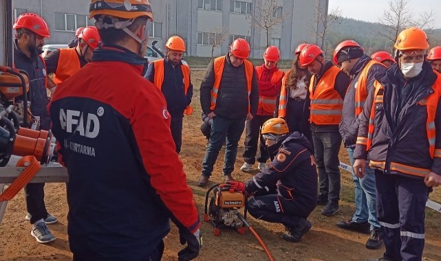Enkazda Arama Kurtarma Eğitimi