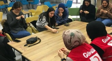 Genç Kızılay Gönüllüleri Baharı Marteniçka ile Karşıladı
