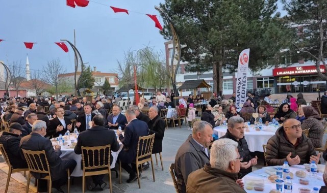 Lalapaşa’da Yağmur duası ve iftar programı