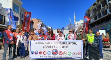 Sendikalar kadınlar için toplandı