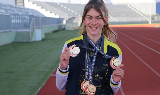 Atletizmde 2 yılda dört Türkiye şampiyonluğu kazandı