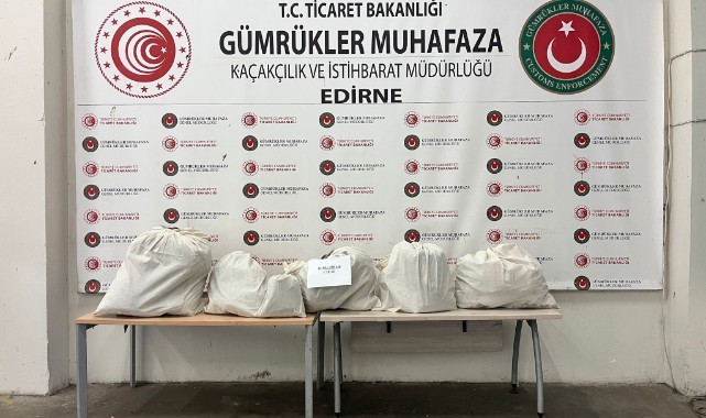 Kapıkule Sınır Kapısı’nda iki ayrı operasyon: 46 kilo uyuşturucu ele geçirildi