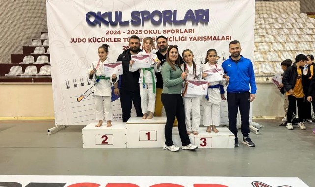 Okul sporları judo küçükler Türkiye birinciliği