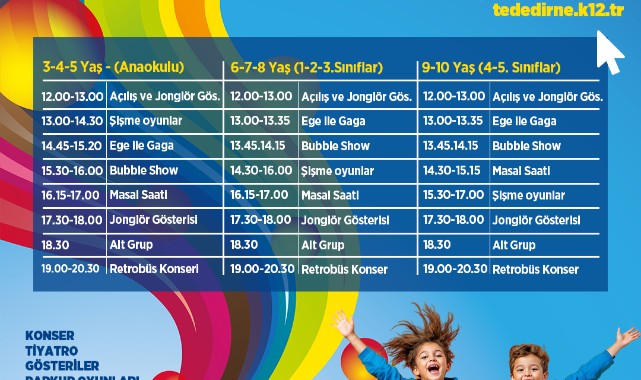 TED Edirne Koleji ‘Çocuk Şenliği’ için başvurular başladı