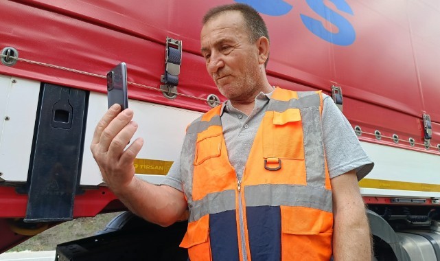 Tır şoförleri bayrama direksiyon başında girdi