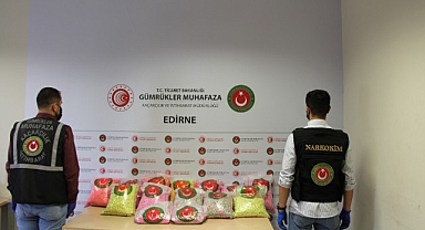 77 kilo 36 gram sentetik uyuşturucu hap ele geçirildi