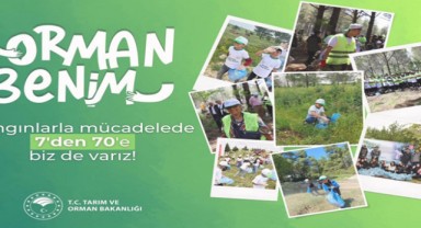 9 Mayıs’ta ''Orman Benim'' kampanyası gerçekleştirilecek