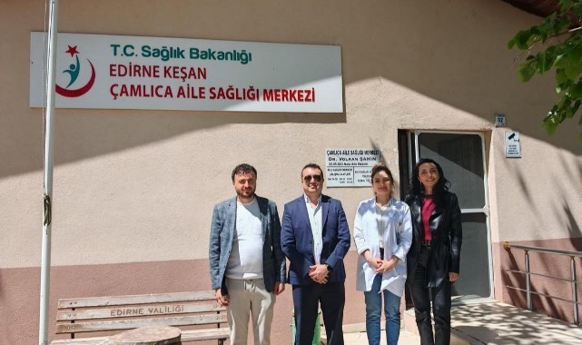 Çetin Aile Sağlığı Merkezlerini ziyaret ediyor