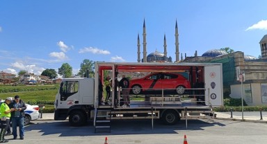 Emniyet kemerini takmanın önemi uygulamalı anlatıldı