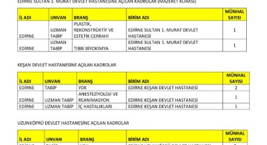 İba’dan sağlık ataması müjdesi