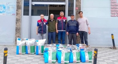 Keşan’da kuru fasulye tohumu dağıtıldı