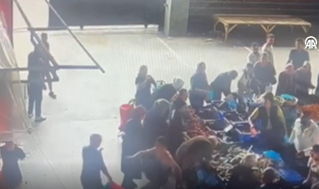 Pazarda çıkan kavgada 1 kişi yaralandı