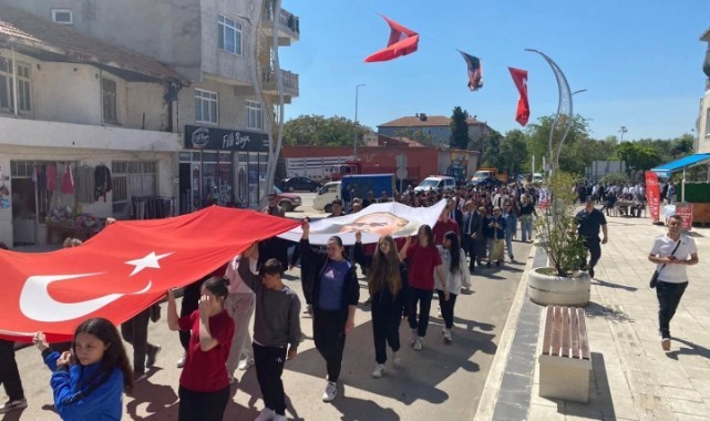 Süloğlu’nda coşkulu yürüyüş