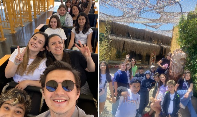 TED'li öğrenciler Tema Park'ı ziyaret etti