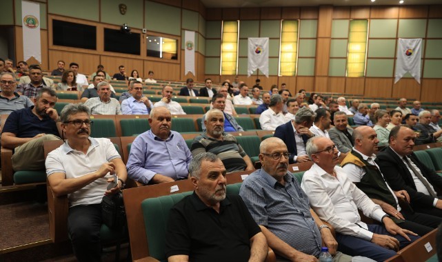 Çiftçiler hasat öncesi bilgilendirildi