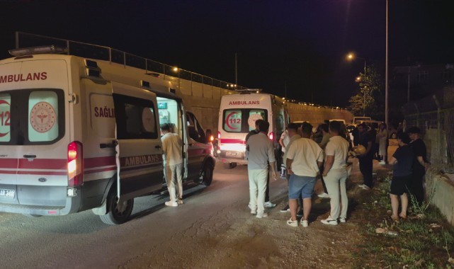 Kazada motosiklet sürücüsü yaralandı