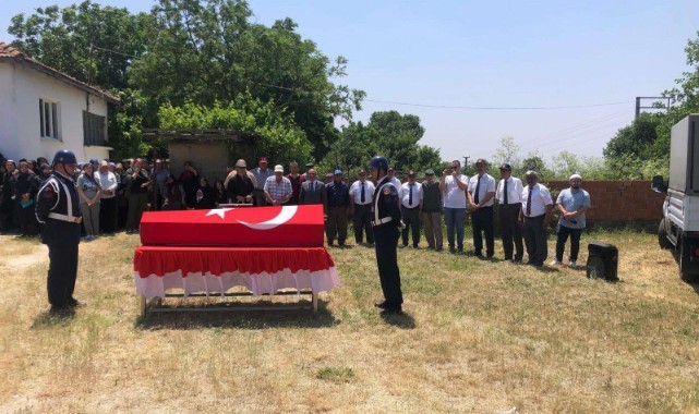 Kıbrıs Gazisi Mardin, Edirne'de son yolculuğuna uğurlandı