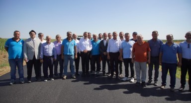 Köy yollarına otoyol kalitesinde sıcak asfalt