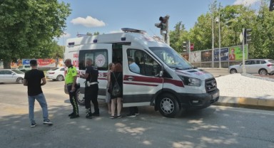 Minibüsünün çarptığı bisikletli çocuk yaralandı
