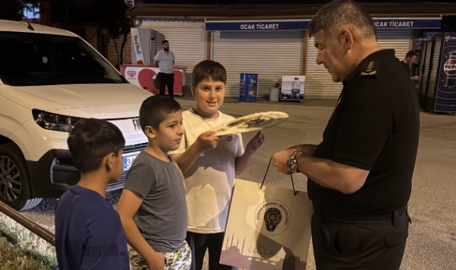 Polis olmak isteyen çocuklara