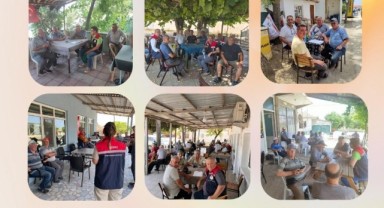 Tarım ve Orman İl Müdürlüğü üreticileri bilgilendirdi