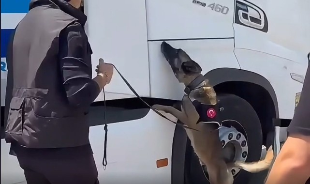 Tırda 18 kilogram kokain ele geçirdi