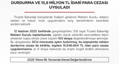 Tüketiciyi yanıltan reklamlara geçit yok