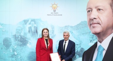 AK Parti Meriç İlçe Başkanı değişti