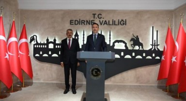 Bakan Bayraktar, Edirne Valiliğini ziyaret etti