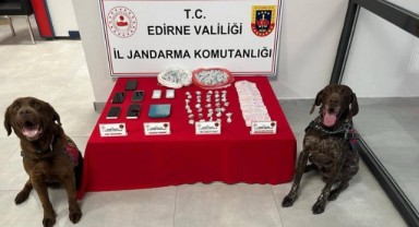 Edirne'de uyuşturucu operasyonunda 4 şüpheli gözaltına alındı