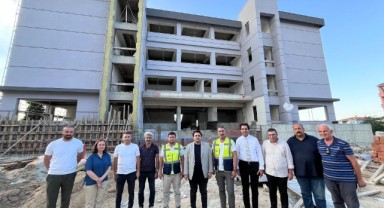 Genel Sekreter Ciğerci Keşan İlçe Emniyet Müdürlüğü binasında incelemede bulundu