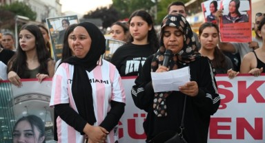 Öldürülen Gülden Coni için yürüyüş düzenlendi