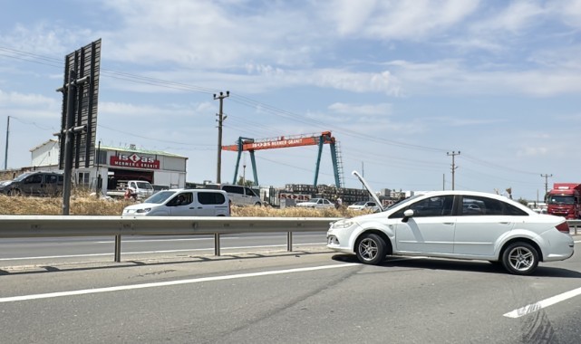 Otomobil ile SUV tipi aracın çarpıştığı kazada 6 kişi yaralandı