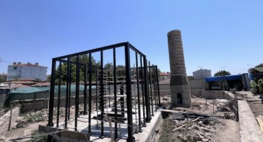 Şeyh Şüceaddin Camisi'nin restorasyonu sürüyor