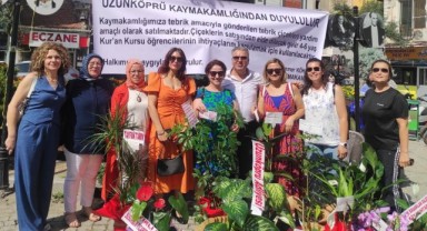 Tebrik çiçeklerini eğitimde kullanılması amacıyla satışa çıkardı