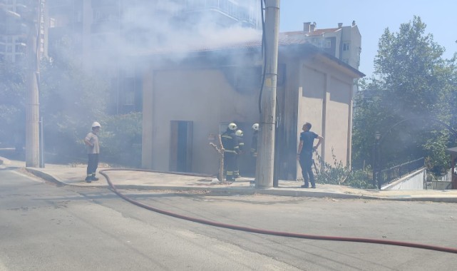 Trafo Yangını Çevrede Endişe Yarattı