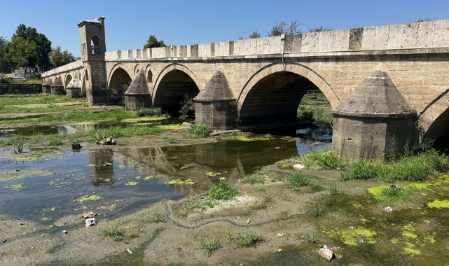 Tunca Nehri bataklığa döndü