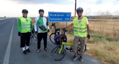 Yeşilay’dan bisiklet turu ile sağlıklı yaşama destek