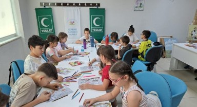 Yeşilay yaz okulu etkinliklerine yoğun katılım