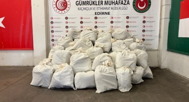 692 KİLOGRAM ESRAR ELE GEÇİRİLDİ