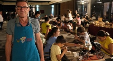 Abacı, miniklere geleneksel sanatları anlattı