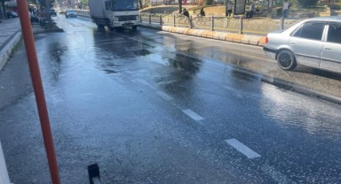 Ayşekadın’da su patlağı hayatı olumsuz etkiledi