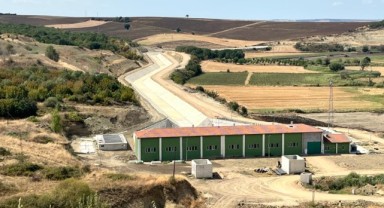 Edirne'de Çakmak Barajı tamamlandı