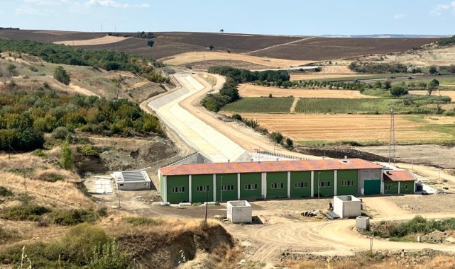 Edirne'de Çakmak Barajı tamamlandı
