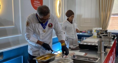 Edirne Gastronomi Akademisi ünlü şefleri ağırladı