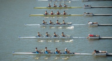 Edirne, Gençler Türkiye Şampiyonası Kürek yarışlarına ev sahipliği yaptı