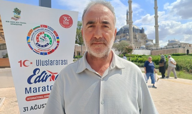 Edirne Maratonu’na 800 sporcu kayıt yaptırdı