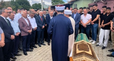 Edirneli Vali Baruş'un babasına son görev