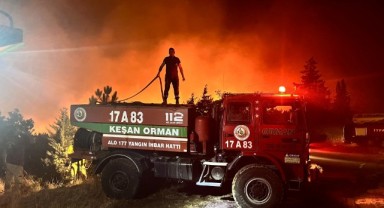 Enez yangını kontrol altında